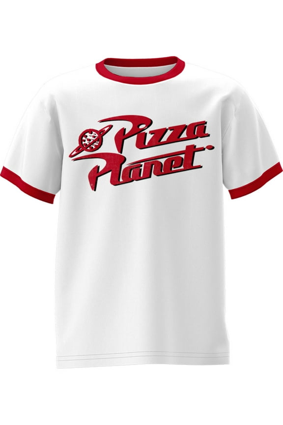 Pizza Planet Youth Unisex Disney Ringer Tee
