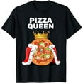 thumbnail image 1 of Pizza Queen | Pizza Lover Shirt | Cute Pizza T-Shirt, 1 of 5