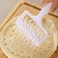 thumbnail image 1 of Pizza Roller Dough Tool, Multifunctional Plastic Baking Needle, Kitchen Pastry Press, Homemade Crust Perforator, Non-slip Handle, Topliu, 1 of 8