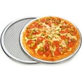 thumbnail image 1 of Pizza Screen, Aluminum Alloy Seamless Pizza Screen Non Stick Mesh Net Baking Tray Cookware Kitchen Tool For Oven, BBQ ,（12 Inch，2 Pack) Commercial Grade Pizza, for Christmas, Halloween, 1 of 7