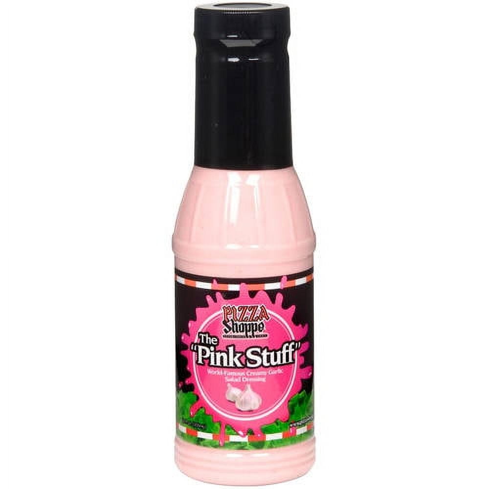 Pizza Shoppe The "Pink Stuff" Creamy Garlic Salad Dressing