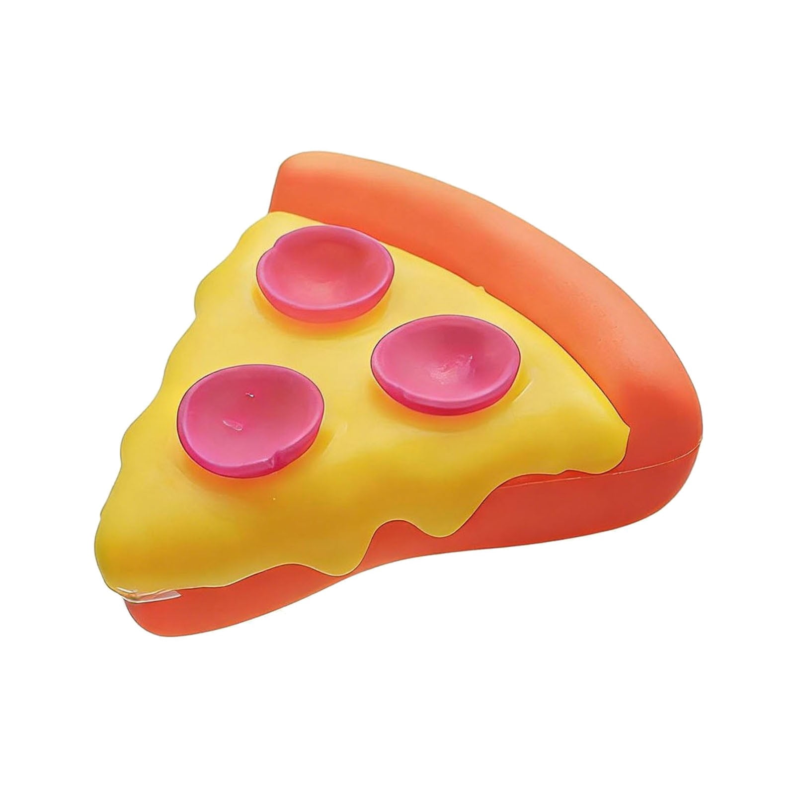 Pizza Slice Design Squeezable Fidget Gadget, Neon Colors, Silicone, for ...