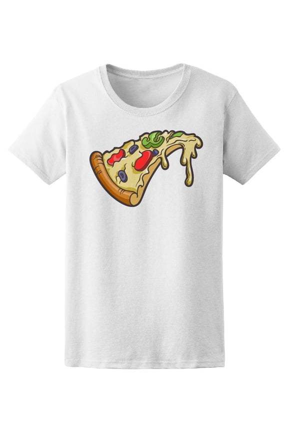 Pizza Slice (Fast Food) T-Shirt Men -Image by Shutterstock, Male x-Large