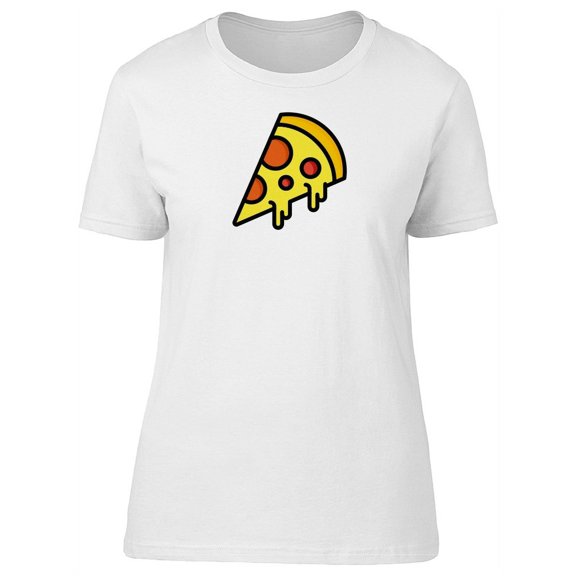 Pizza Slice Reaction T-Shirt Men -Image by Shutterstock, Male Medium