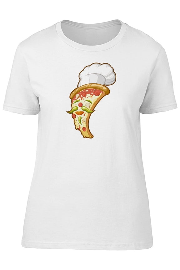 Pizza Slice With A Cook Hat Tee Men's -Image by Shutterstock