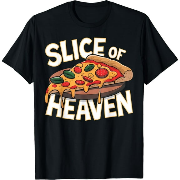 Pizza Slice of Heaven Foodie Italian Food Lover Gift T-Shirt