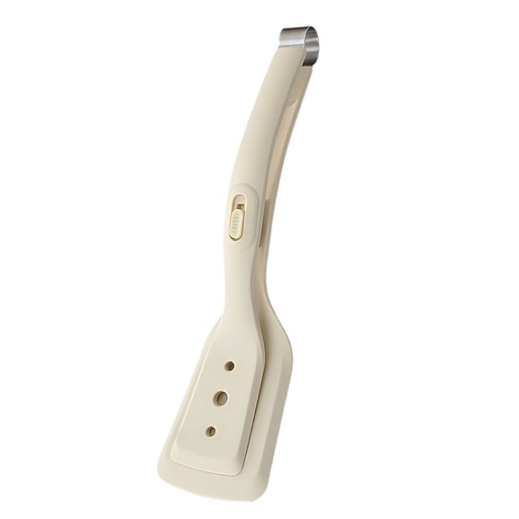 NIAIZEK Beige Multipurpose Spatula with Clip Style Handle, 1 Pack, 11.6 x 2.7 x 1.2 inches, Kitchen Cooking Tool