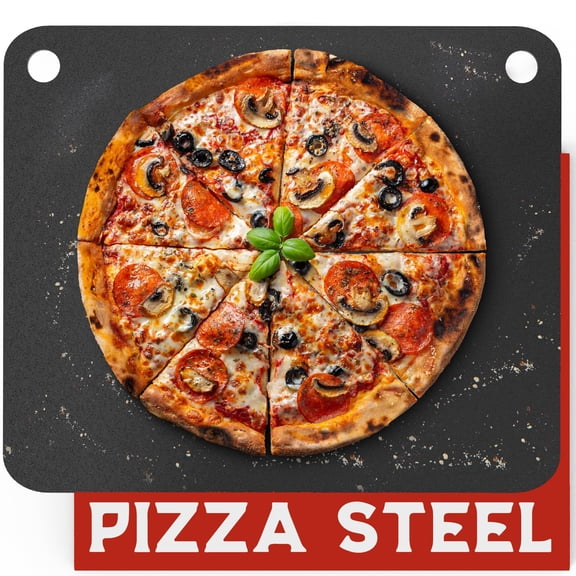 Pizza Steel XL for Oven & Grill,16"x13.4", The Ultimate Crust Game Changer, Perfect for Oven Baked Pizza with higher Conductivity, Premium Baking Alternative to Pan and Stone