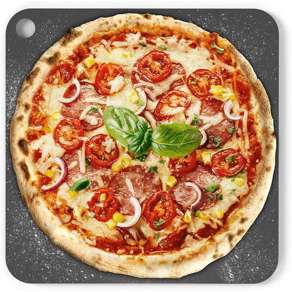 Pizza Steel for Oven Thick, Baking Steel for Oven, Grill, Sourdough Bread, Baking Stone for Oven With Lifting Holes