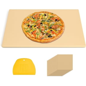 Pizza Stone 22" x 14",Rectangular Pizza Grilling/Baking Stone 22 Inch,Industrial Commercial Oven Stone,Ideal for Grilling Baking Several Pizzas Bread