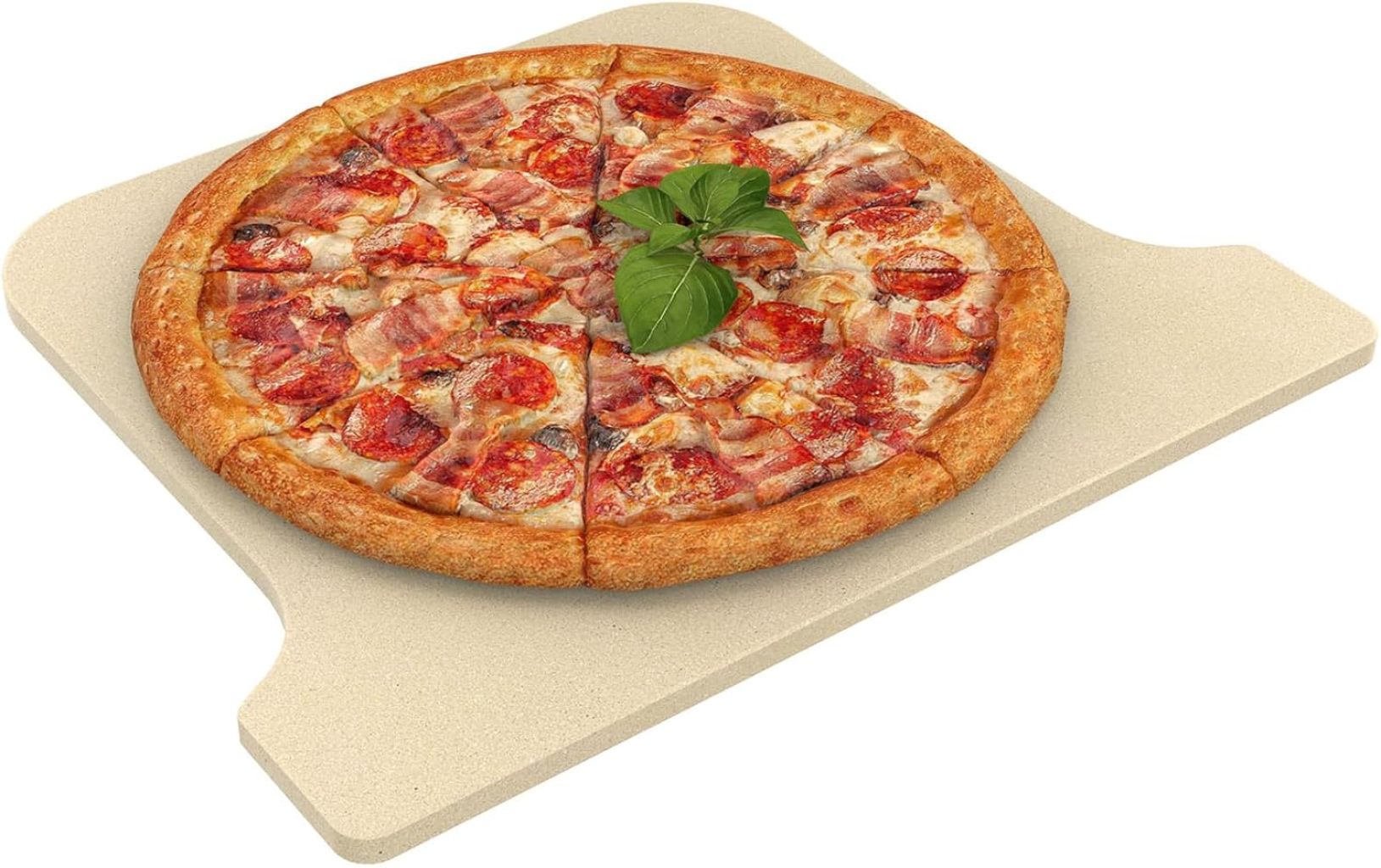 Waring Commercial Ceramic Pizza Stone - 18" X 18" Glazed Baking Deck For WPO750, WPO700, WPO500 Ovens