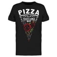 thumbnail image 1 of Pizza: Tasty And Hot Tee Men's -Image by Shutterstock, 1 of 2