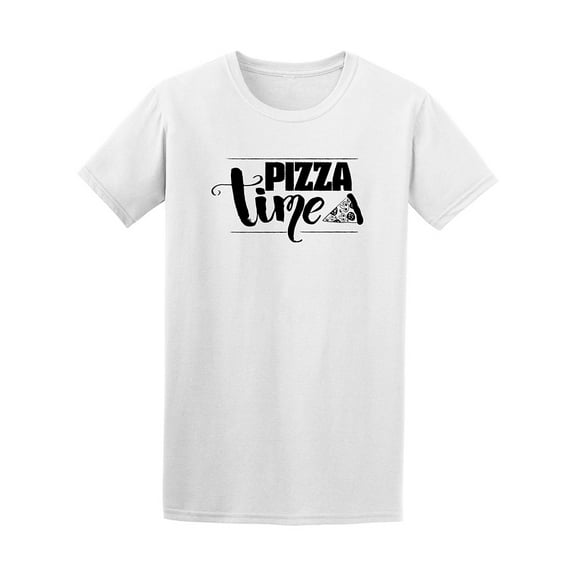 Pizza Time Banner Graphic Tee - Image by Shutterstock