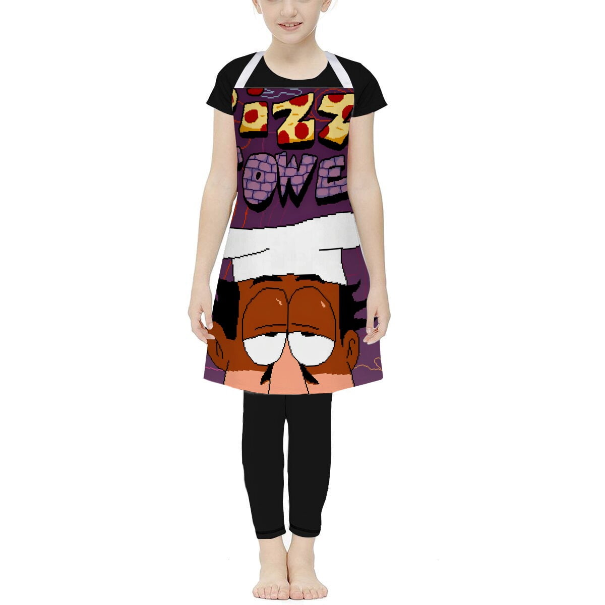 Pizza Tower Girls' aprons Gift, boys' and children's art covers ...