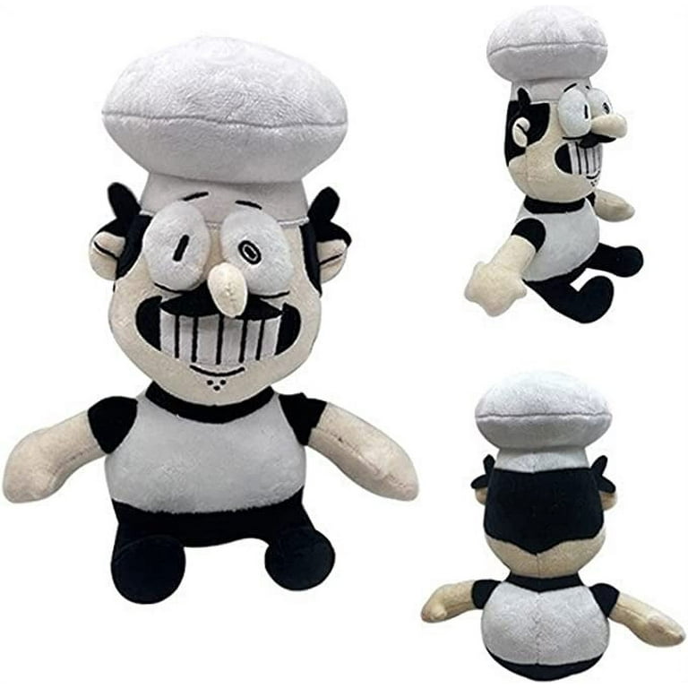 Peppino Pizza Tower Plush Doll, Cartoon Pizza Face, Stuffed Animal Plush  Toy Home Decor Gifts For Pizza Tower Game Fans