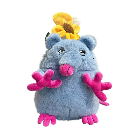 Pizza Tower Stupid Rat Plush, 9.84 Inch Super Soft and Huggable Plush Toy, Pizza Tower Mouse Plushie for Fans, Collectible Stuffed Animal for All Ages