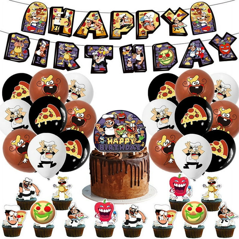 Alphabet Lore Party Decorations, Alphabet Lore Song Birthday Party Supplies  Include Happy Birthday Banner, Balloons, Cupcake Cake Toppers and Stickers  for Kids Adults Party Favors : Buy Online at Best Price in
