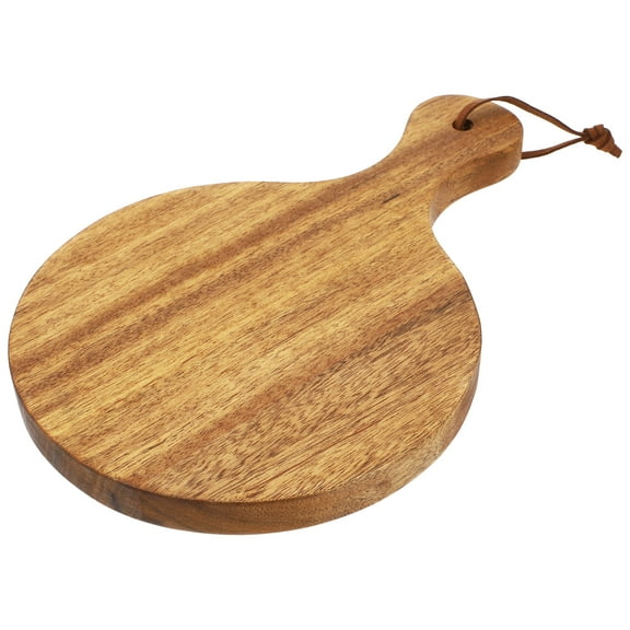 Pizza Tray Wooden Crust Trays for Coffee Table Serving Round Dish Plate Steak Pasta Noodles Cutting Board
