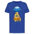 thumbnail image 1 of Pizza Ufo T-Shirt Men -Image by Shutterstock, Male Medium, 1 of 2