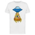 thumbnail image 1 of Pizza Ufo T-Shirt Men -Image by Shutterstock, Male XX-Large, 1 of 2