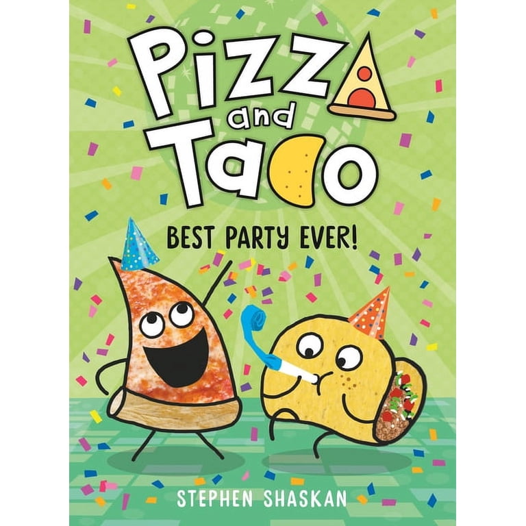 Stephen Shaskan, Children's Hardcover Book, Pizza and Taco Best