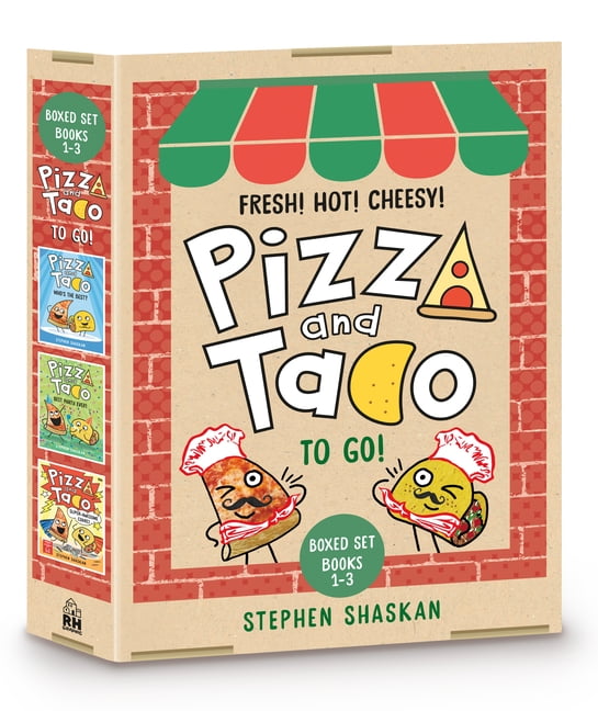 Pizza and Taco Pizza and Taco to Go! 3-Book Boxed Set: Books 1-3 (a Graphic Novel Boxed Set), (Paperback)