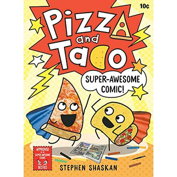 Pre-Owned Pizza and Taco: Super-Awesome Comic! : (a Graphic Novel) (Hardcover) 9780593376034