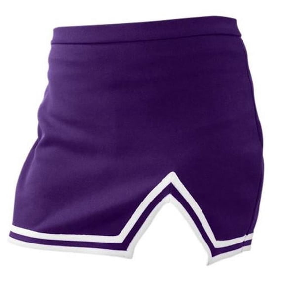 (Price/each)Pizzazz US15 Adult A-Line Uniform Skirt-PUR-As