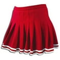 thumbnail image 1 of Pizzazz US35 -RED -AXL US35 Adult Pleated Uniform Skirt, Red - Extra Large, 1 of 4
