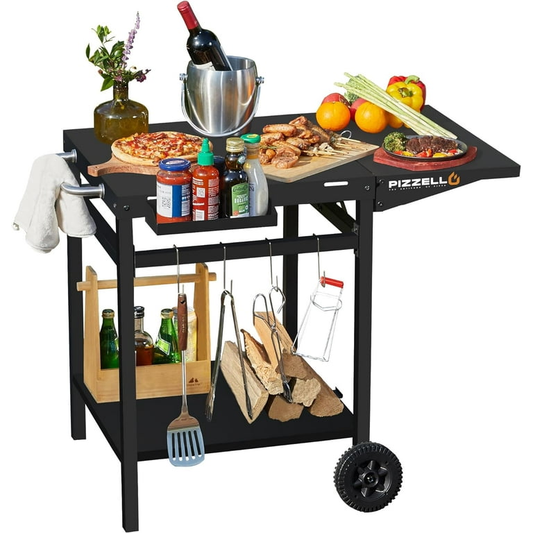 https://i5.walmartimages.com/seo/Pizzello-Outdoor-Grill-Pizza-Oven-Food-Prep-Bbq-Cart-Stand-Table-with-Storage-Wheels-Expandable-Countertop-Black_1b0daa33-3222-405f-a7e1-a2008f99d64d.79acc509f07b2b1267b1a63118b98625.jpeg?odnHeight=768&odnWidth=768&odnBg=FFFFFF