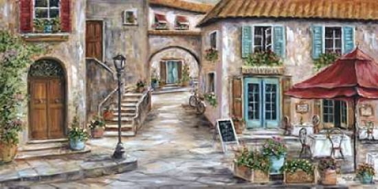 Pizzeria Trattoria Canvas Art - Marilyn Dunlap (10 x 20)