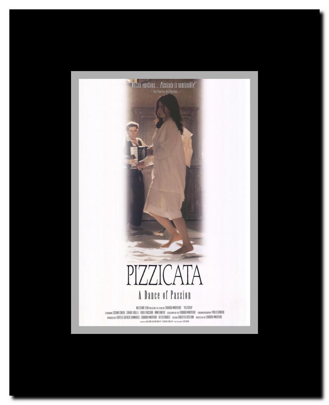 Pizzicata Framed Movie Poster