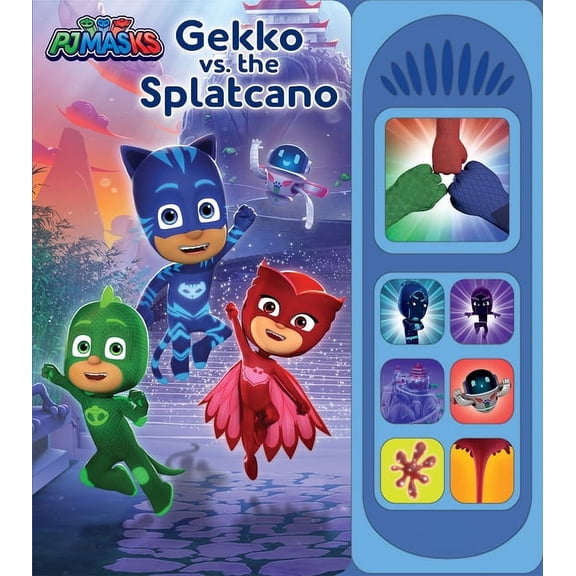 Pj Masks: Gekko vs. the Splatcano Sound Book, (Paperback)