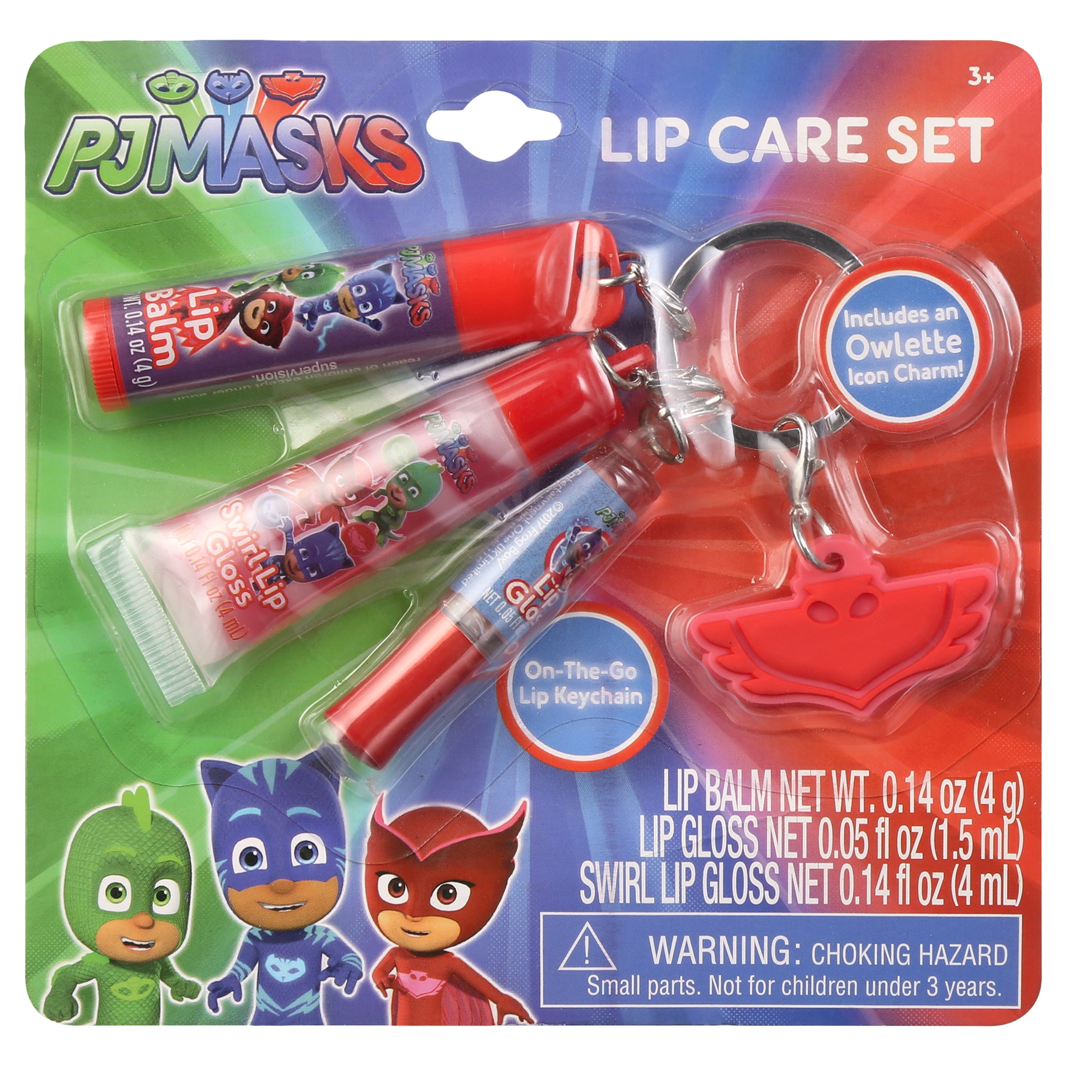 Pj Masks Lip Gloss Keychain