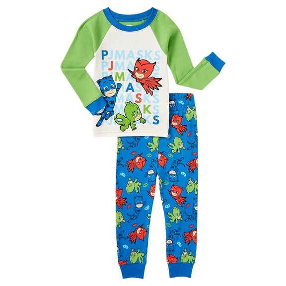 Pj Masks Toddler Boy Cotton Sleepwear, 2-Piece, Sizes 2T-5T