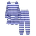 thumbnail image 1 of Pj Sets For Woman Sevevn Women's Fleece-Lined Pajama Set Winter Pajamas For Women, 1 of 5