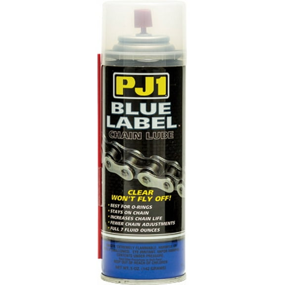 PJH 1-08 Pj1 Blue Label Chain Lube For O Ring Chains, 5oz