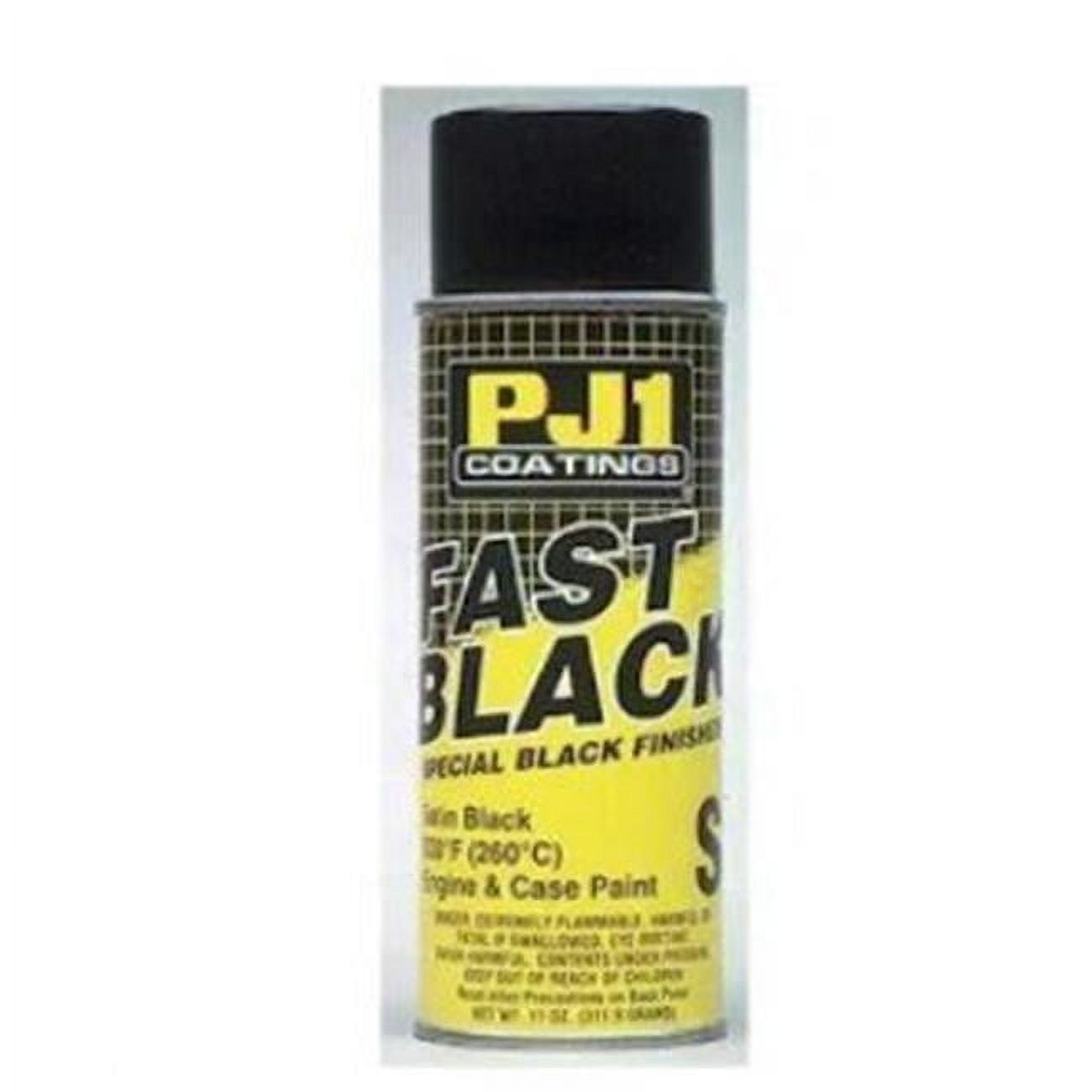 Pjh Pj1 Spray Black Satin Engine Paint 500F Net Wt. 11 Oz 16SAT