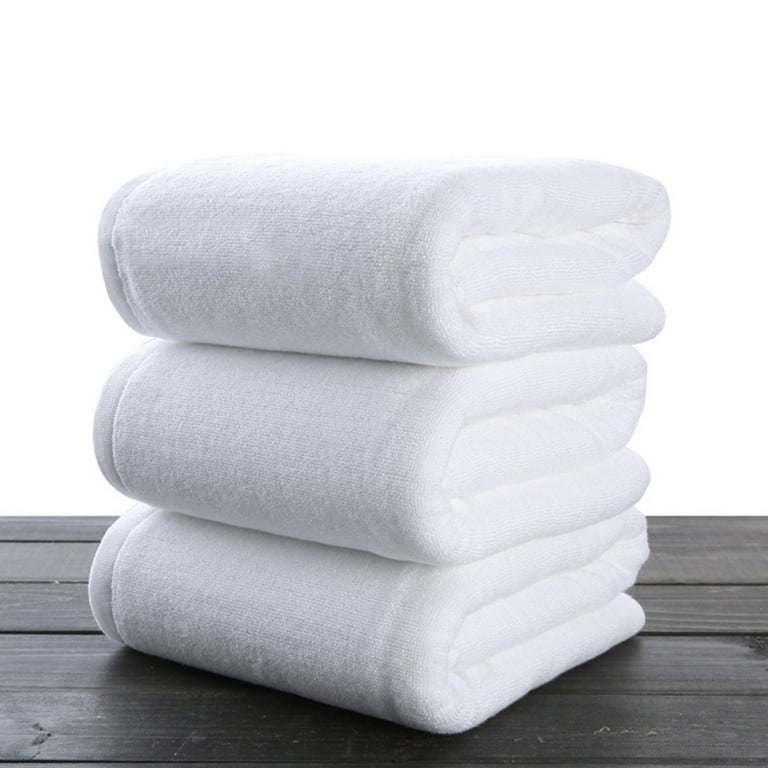 Pjtewawe Bath Towel Hotel Cotton Towel Hotel Cotton White Bath