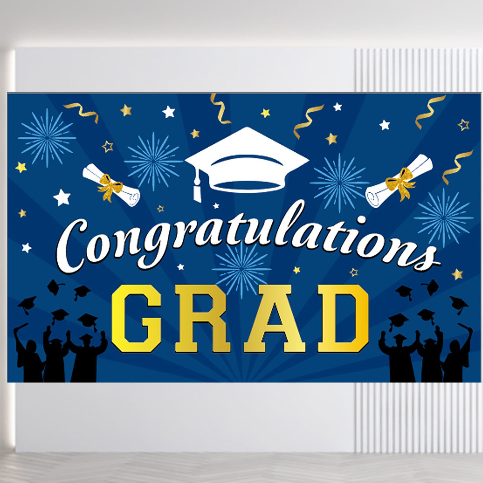 Beppter Graduation Decoration EXtraLarge Congrats Grad Banner