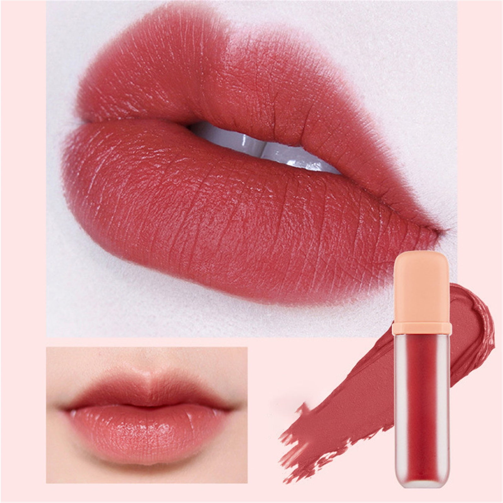 Pjtewawe Lip Glosses Velvet Mattes Air Lip Mud Lip Glaze Velvet Mattes