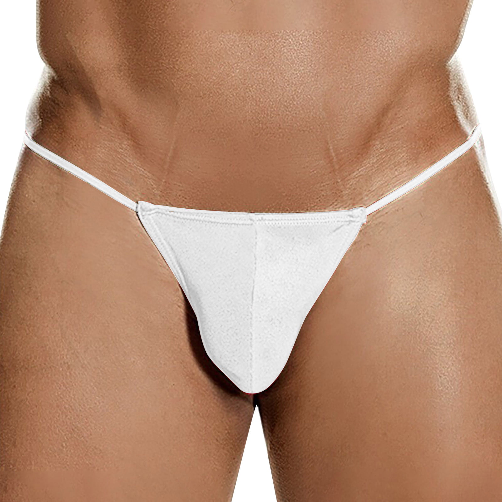 Herren Low Waist Sexy Pocket Thong Multi Color Triangle Pouch Briefs T  Pants Briefs Unterwäsche Head Herren Unterwäsche (Navy, One Size) :  : Fashion