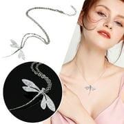 Pjtewawe Necklaces Pendants Besufy Adult Necklace Fashion Women Pendant Clavicle Chain Necklace Adjustable Jewelry Gift
