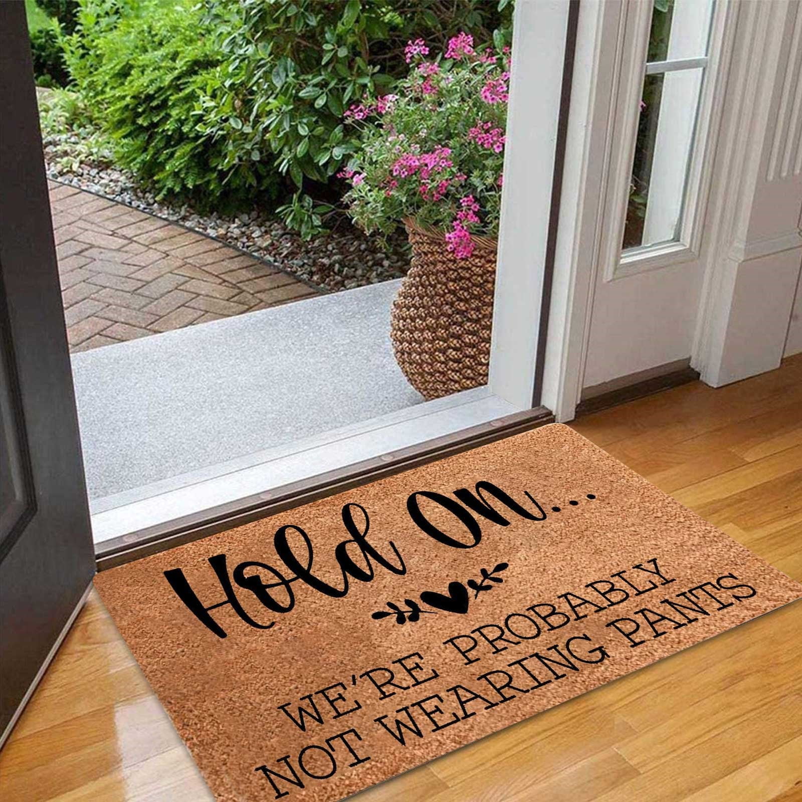 40*60CM Funny Welcome Mat Outdoor, Front Door Mat for Outside Entry, Doormat  Outdoor/Indoor Entrance, Front Door Rugs for Entryway Indoor, Outdoor Mats  for Home Entrance, Front Porch Decor