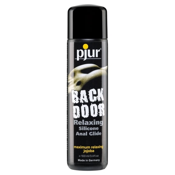 Pjur Back Door Relaxing Anal Glide w/Jojoba Oil 100ml Silicone Lubricant