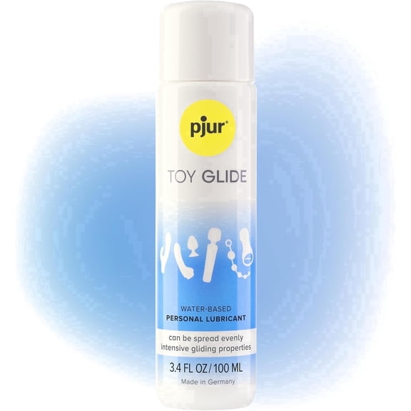 Pjur Long Lasting Water-based Personal Lubricant Toy Glide, 3.4 fl oz / 100ml
