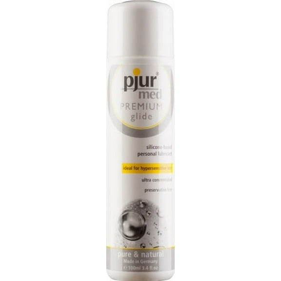 Pjur Med Premium Glide Concentrated Silicone Personal Lubricant - 100 ml Bottle