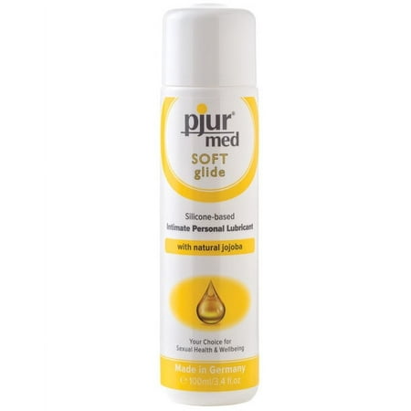 Pjur Med Soft Glide Silicone Based Personal Lubricant - 100ml Bottle