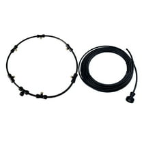 Pkeoh Fan Portable Fan Outdoor Misting Fan Cooler Water Patio Mist Garden 16inch