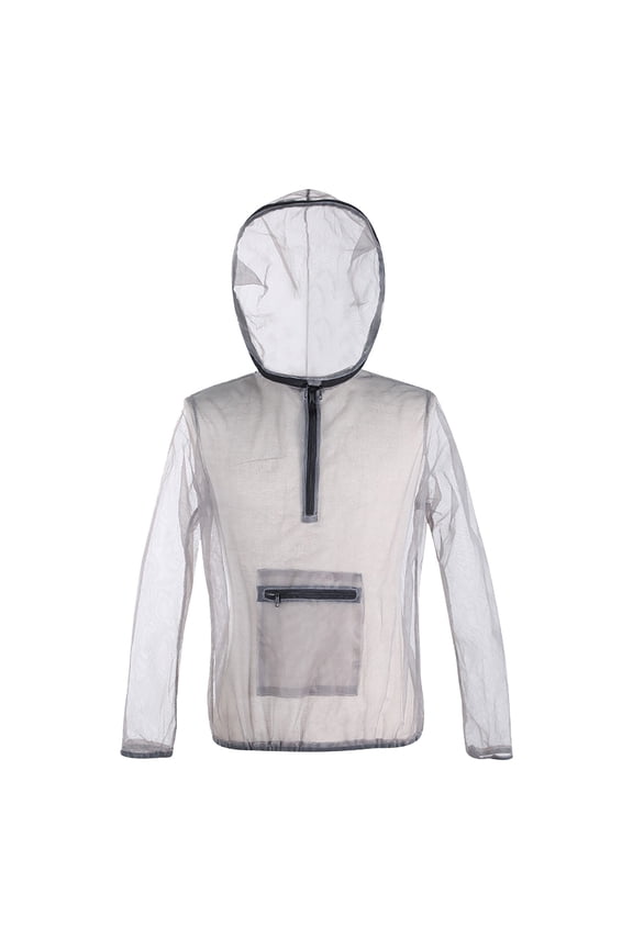 Fishing Net Breathable Insect Resistants Jacket, Outdoor With Hat, Keep From Bee And Mosquito Bites, Mesh Clothing, Fishing And Insect Resistants Clothing